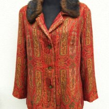 WZORZYSTA MARYNARKA/KURTKA