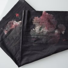 komin w kwiaty na spacer rower