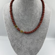 LILA BLOOM Naszyjnik z lawy wulkanicznej