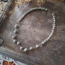 Naszyjnik jaspis dalmatyński