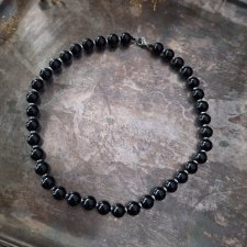 Korale onyks z hematytem