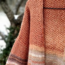 salmon flash/ cardigan