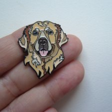 PIN PRZYPINKA BROSZKA PIES GOLDEN RETRIVER