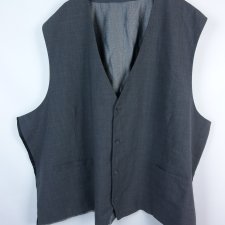 Skopes męska elegancka kamizelka wool - 68 / 6XL - XT