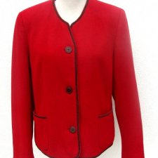 WEŁNIANA KURTKA/ MARYNARKA