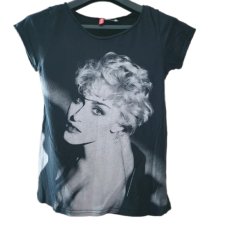 Koszulka Madonna H&M • Vintage Style • Rozmiar XS (pasuje na S/M)