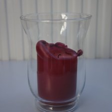 Szklany świecznik/wazon  *1