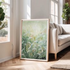 Łąka. Oryginalna akwarela A2