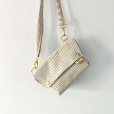 Torebka L E A Sand-sztruksowa mini torebka