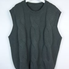 Cider swetrowa kamizelka sweter akryl / 4XL