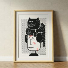 Plakat " Kici kici" 40x50 cm