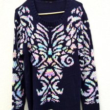 WZORZYSTY SWETER