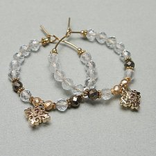 Alloys Collection Wianki /Topaz/ - kolczyki /22.07.24/