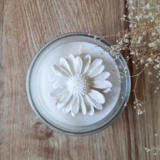 Zapachowa Świeca Sojowa, Naturalna Świeczka z Kwiatami