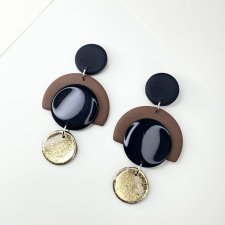 Azteckie wiszące kolczyki HALL