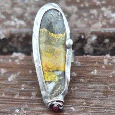 Trzmiel - pierścionek regulowany