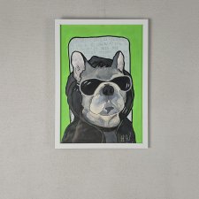 Obraz - BULDOG MUNIEK - A4