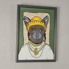 Obraz - SNOOP CAT - A4