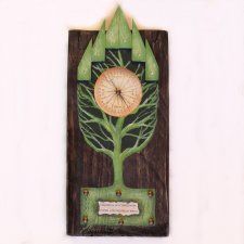 Drzewo Nadziei /3/ obraz malowany na desce technika mieszana