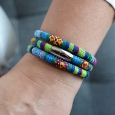 bransoletka boho MAGNETOOS AZTEQ stal szlachetna
