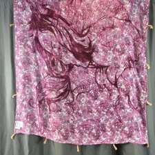 Culture chusta z kobietą