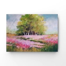 Drzewo -praca wykonana pastelami suchymi