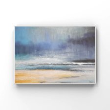 Morze -praca formatu A5,pastele olejne