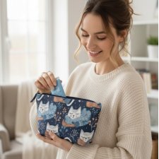 Kosmetyczka damska wodoodporna Koty Kw020