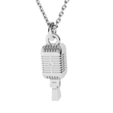 naszyjnik MIKROFON- srebro 925