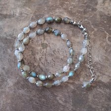 Naszyjnik labradoryt