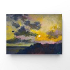 Pejzaż - rysunek pastelami