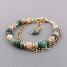 Bransoletka w barwach natury