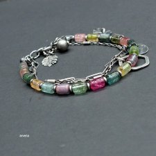 TURMALINY - bransoletka 019