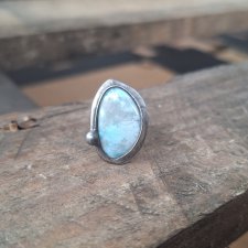 Larimar - pierścionek regulowany