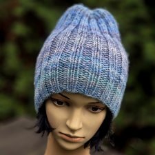 błękity / czapka z jedwabiem