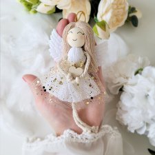 Aniołek na choinkę