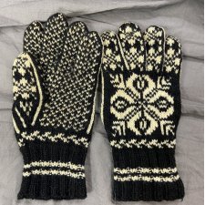 wełniane rękawiczki