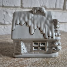 Świecznik świąteczny domek