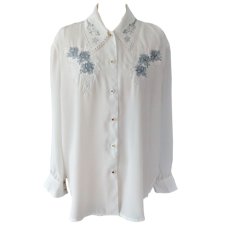 Haftowana koszula vintage