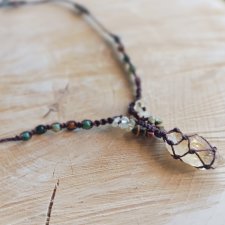 Naszyjnik z cytrynem