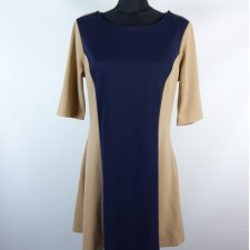 PAPAYA trapezowa sukienka z grubszej dzianin / 14 -42