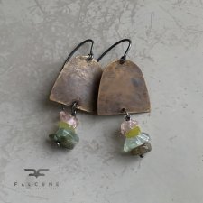 Kolczyki z kamieniami Wildness