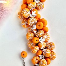 Bransoletka z mandarynkami