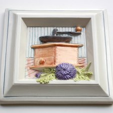 Ceramiczny obrazek Jie GANTOFTA 954