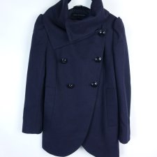 French Connection wełniana kurtka przejściowy płaszczyk 8 / 36