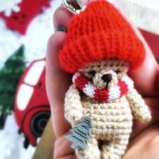 Breloczek Miś Miki/ zawieszka na choinkę