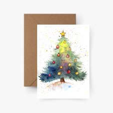 Zestaw 5 kartek świątecznych