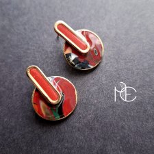 zieleń w czerwieni no6