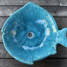 Um75 umywalka duża ryba