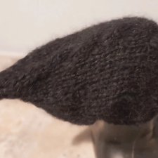 black z warkoczem moher